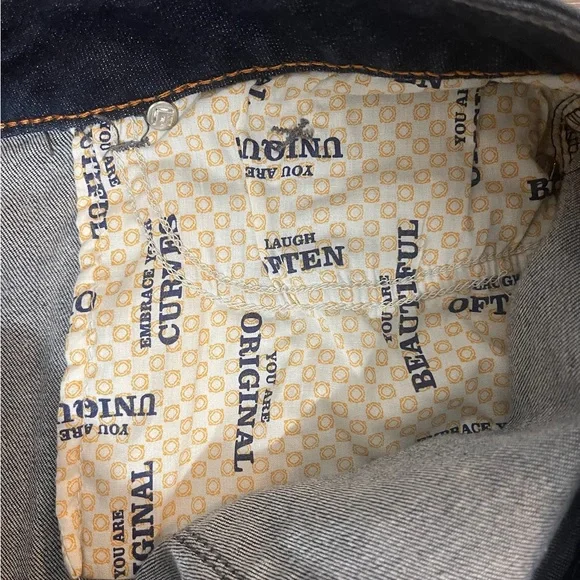 Lee Modern Series Dark Blue Flare Women's Jeans Curvy Fit Bootcut - Picture 6 of 9